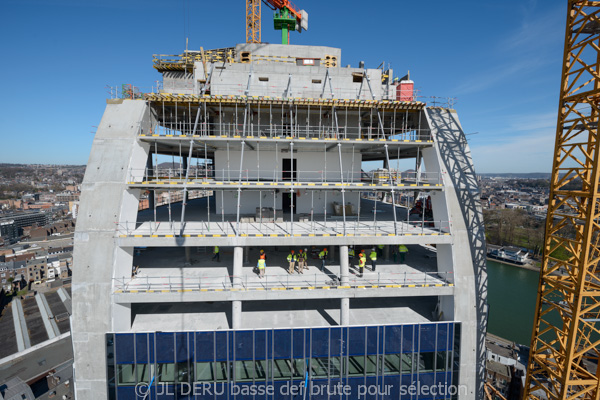 tour des finances à Liège